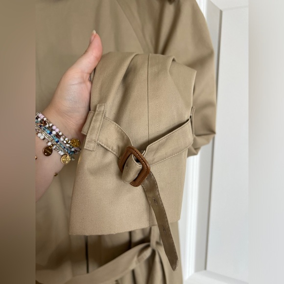 Vintage Burberry Long Kensington Heritage Trench Coat Wool Liner Men’s 42 Long - Picture 3 of 11